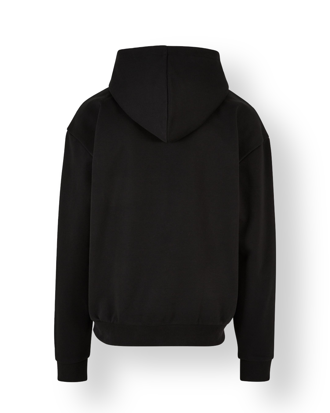 NIEMALS Heavy Oversized Hoody | Black (mit unterschiedlichen Stickfarben)