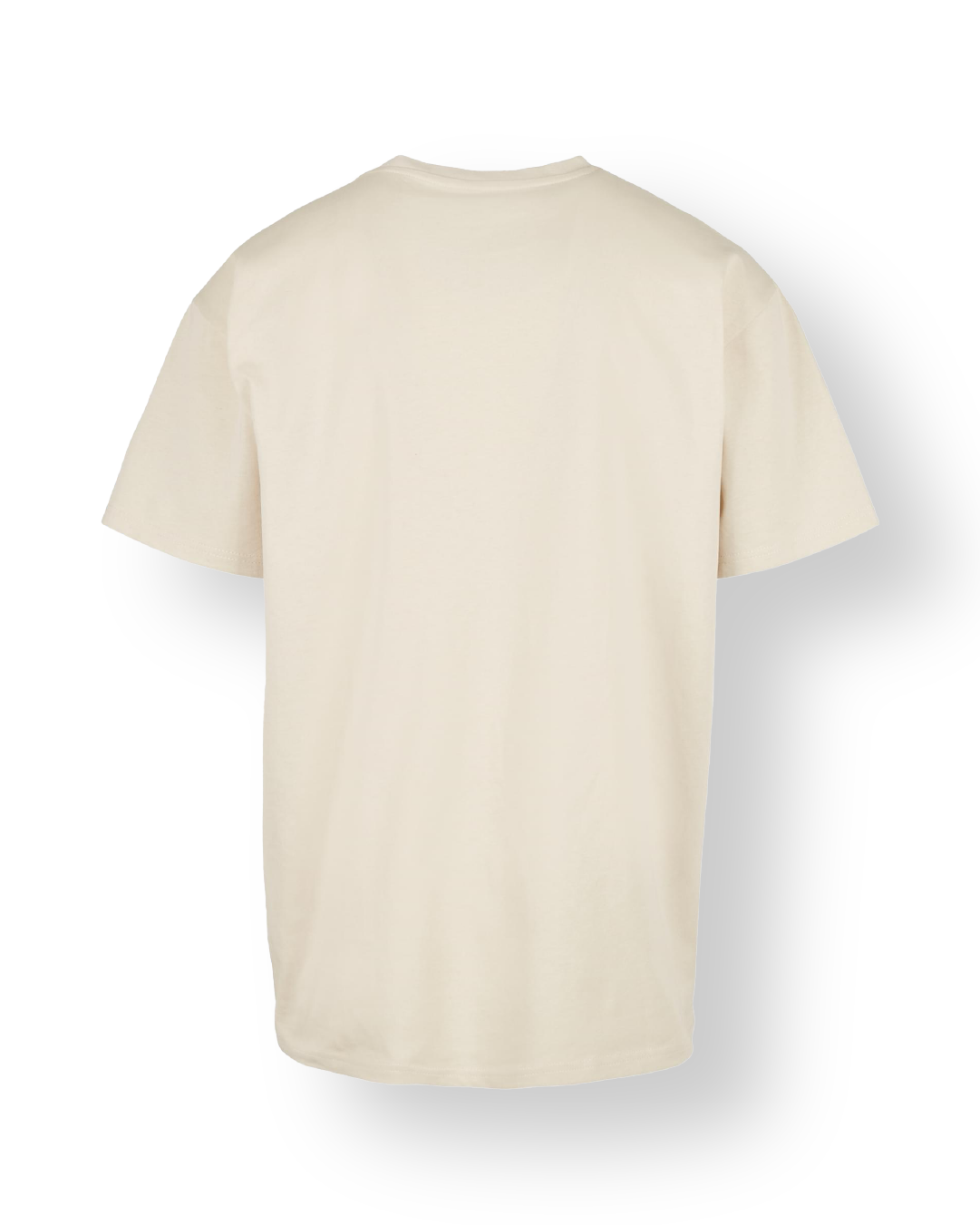 NIEMALS Heavy Oversized Tee | Sand mit Schmetterling