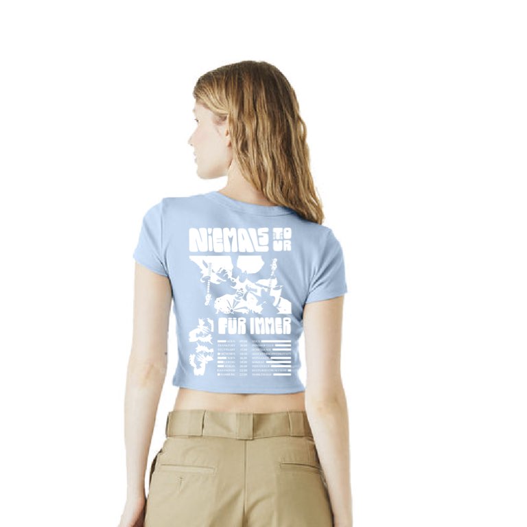NIEMALS Babytee | Baby Blue