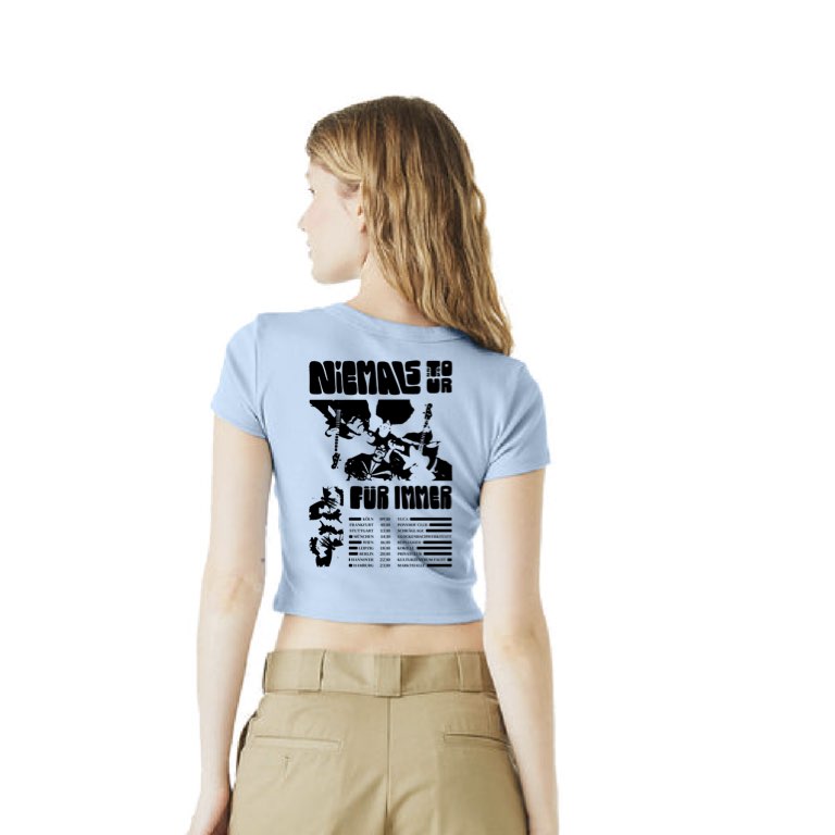 NIEMALS Babytee | Baby Blue